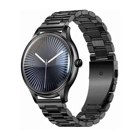 COLMI L28 Smart Watch (black + black steel strap)
